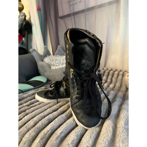 Reebok swizz beats time to show zip boot/sneaker black s 9 main image 8